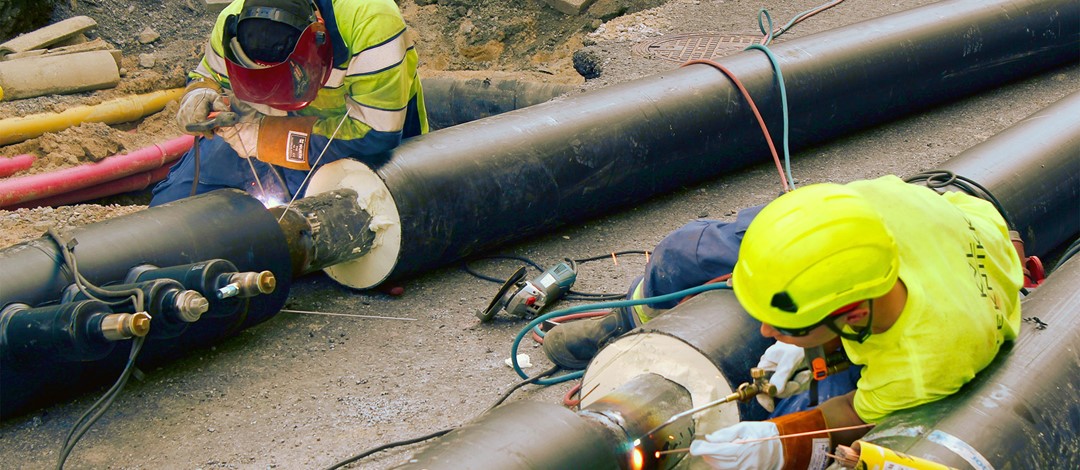 Svejsning Fjernvarme