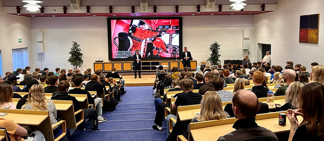 Et Fyldt Auditorie På EUC Nordvest
