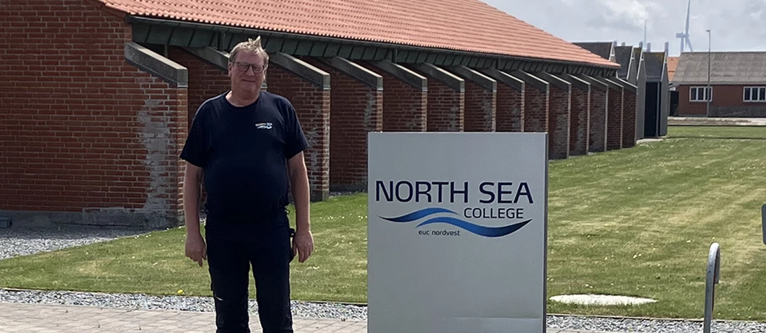 Michael underviser fremtidens søsikkerhedsinstruktører