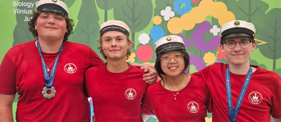Terkel vinder bronze ved international biologiolympiade